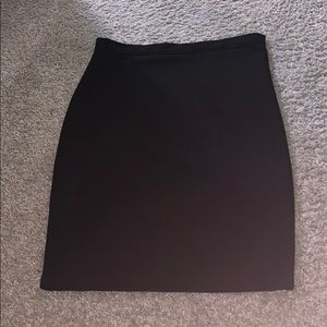 Charlotte Russe black pencil skirt